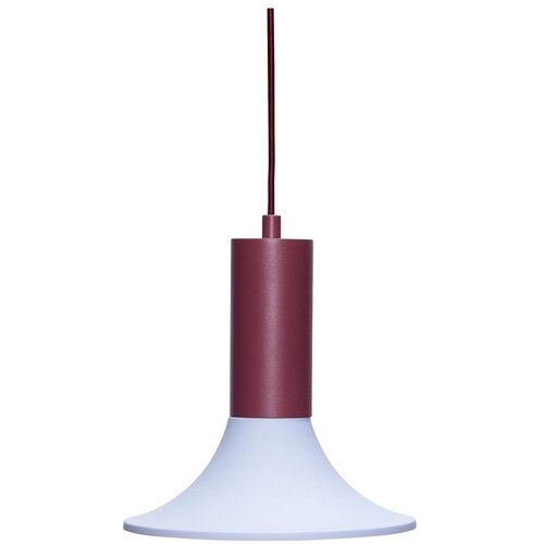 Hübsch Bordo rdeča/svetlo modra kovinska zatemnitvena viseča svetilka &oslash; 25 cm Luminary &ndash; Cene