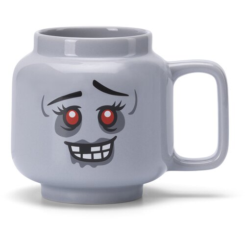 Lego Siva keramična otro&amp;scaron;ka skodelica za latte 530 ml Zombie &amp;ndash; Slike