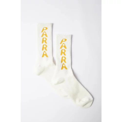 by Parra Čarape Hole Logo Crew Socks za muškarce, boja: bijela, 51175