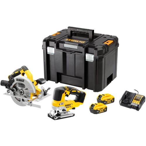 Dewalt DCK2012P2T-QW set akumulatorskih alata ukljucuje 2 baterije od 18V 5.0 i Ah, punjac TSTAK kutiju VI Cijene