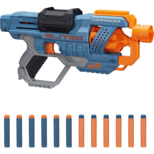 Nerf dječija igračka puška elite 2.0, 12 projektila, plavi Cijene