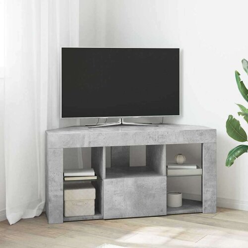  Kotna LED TV omarica Betonsko siva 103 x 40 x 50 cm, (5000092295) Cene