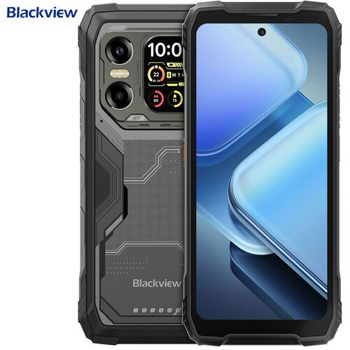 Blackview XPLORE X1 robustni pametni telefon, 6.78", 5G VoLTE, 12GB+256GB, 2.4K FHD+ IPS, 120Hz, Android, 3v1 AI, 10000mAh, WIFI 6, BT 5.2, Dual SIM, GPS, NFC, 2" zadnji zaslon, črn - - Bonajo Cene