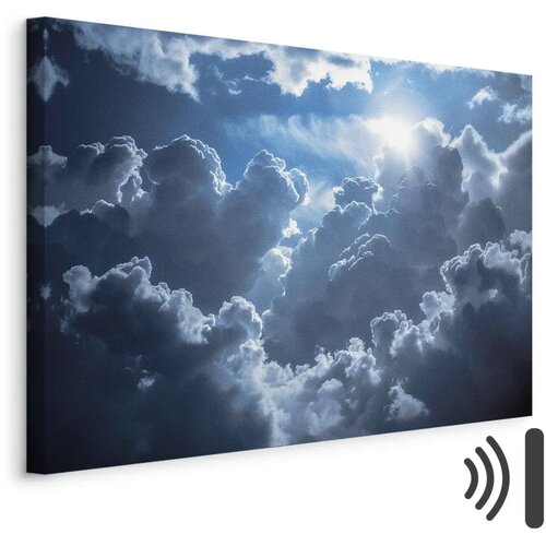  Slika - Animated Scenery: The Sun Battling with Clouds 120x80 Cijene