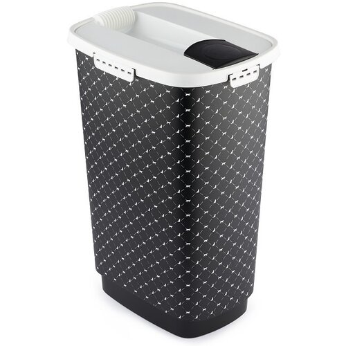  Spremnik za hranu za kućne ljubimce CODY 50L &amp;ndash; crna Slike