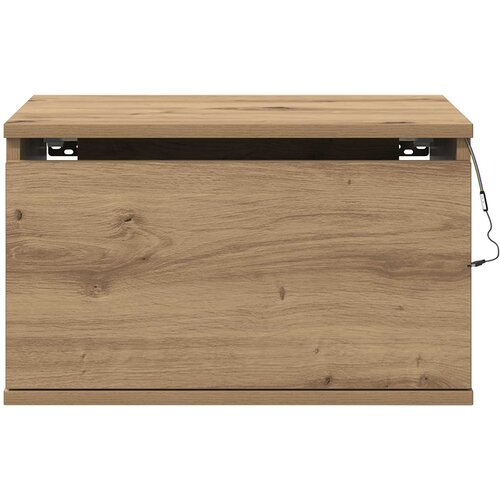  Wall-mounted noćni ormarić s ladicama 2 pcs Umjetnički hrast Slike