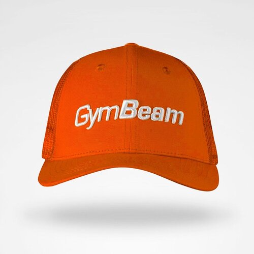 GymBeam &amp;Scaron;ilterica Mesh Panel Cap Orange Slike