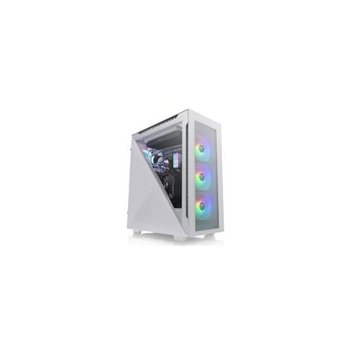 Thermaltake Midi Divider 500 TG Snow ARGB White Slike