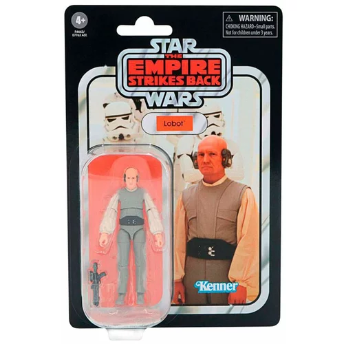 Star Wars The Vintage Collection Lobot Toy, 9,5 cm Scale The Empire Strikes Back Figura za starost 4 leta in več, (20840311)