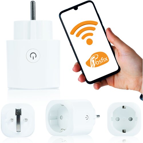 Rosfix PAMETNA VTIČNICA WIFI S STIKALOM, (21746599) Cene