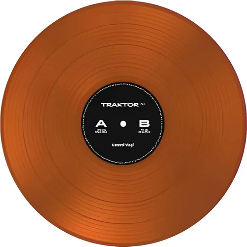 Native Instruments Traktor Control Vinyl DVS/Timecode Orange Transparent