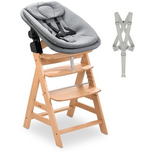 Hauck hranilica Alpha Newborn Set Pro Nature Grey Slike