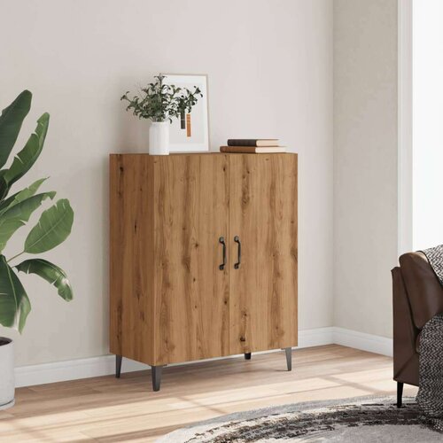 VidaXL Komoda boja hrasta artisan 70x34x90 cm od konstruiranog drva Slike