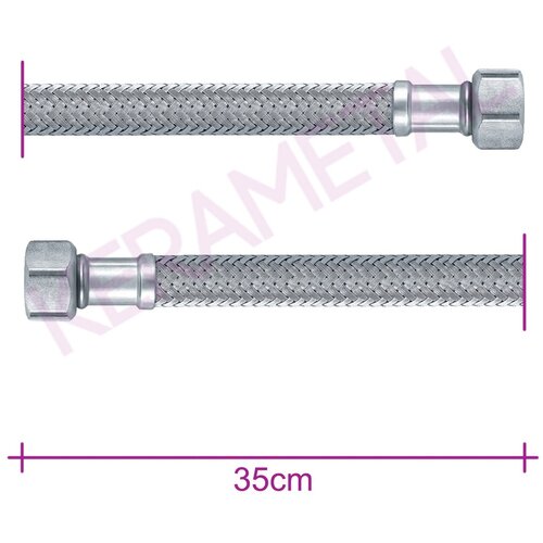Remer brinoks fx 3/8 3/8 ff x 35 inox Cene