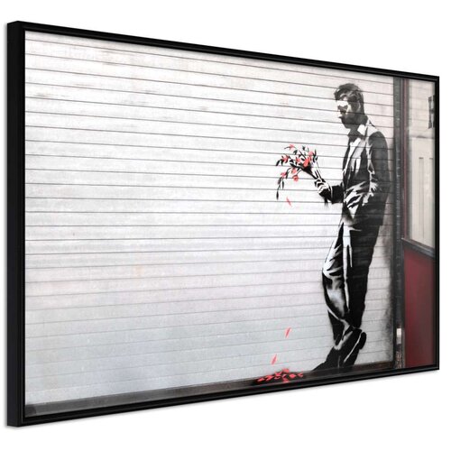  Poster - Banksy: Waiting in Vain 45x30 Slike