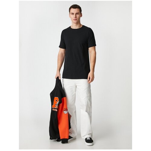 Koton T-Shirt - Black - Regular fit Slike
