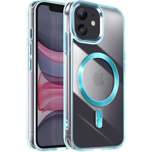 Avizar Ohi&scaron;je MagSafe za iPhone 11 Dos Cristal Color, Modra, (5000015713) Cene