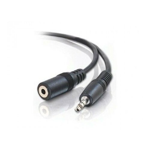 E-green kabl audio 3.5mm 3.5mm M F produžni 2.5m crni Cene