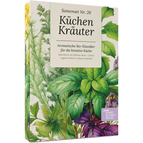 Magic Garden Seeds Kuhinjska zeli&scaron;ča - set semen - 1 set. Cene