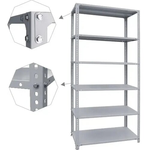SUPERHOME 200x75x30 6x40kg Potpuno Metalna Montažna Polica Cene