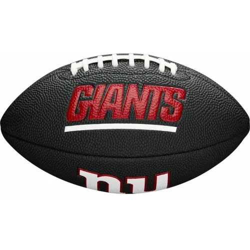 Wilson MINI NFL TEAM SOFT TOUCH FB BL NG Mini lopta za američki nogomet, crna, veličina