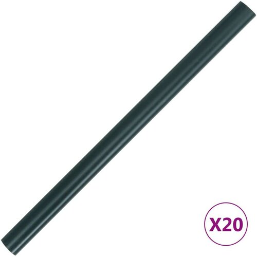 vidaXL Vrtni zaslon za privatnost PVC 35 x 0,19 m mat zeleni Cene