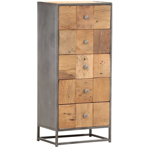 vidaXL predalnik 45x30x100 cm iz trdnega predelanega lesa Cene