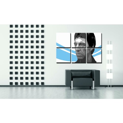  Ročno izdelana slika POP Art Scarface - AL PACINO 6-delna Slike