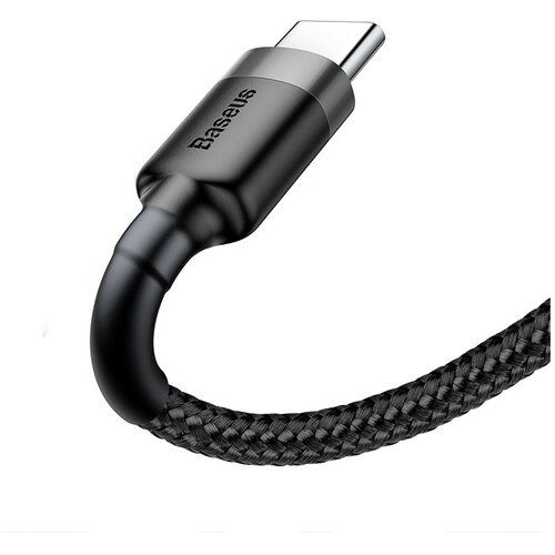 Baseus Kabel cafule Type-C na Type-C 3A sivo crni 1m Cene
