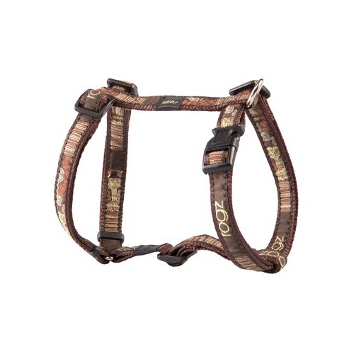 Rogz scooter klasičan am za pse mocha bone, m, 260-400/16mm, braon Slike