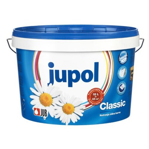 Jub Unutarnja disperzijska boja , Classic (Bijele boje, 10 l) Cijene