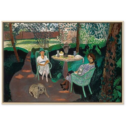  Slika - Henri Matisse – The Tea 90x60 U prirodnom drvenom okviru Cene