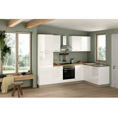 Marinelli Cucine Montažna kutna kuhinja Astrea (Š x D: 270 x 160 cm, S električnim uređajima) Cijene
