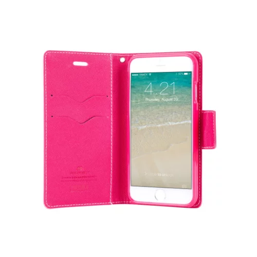Goospery preklopna torbica Fancy Diary LG G3 S (mini) D725 / D722 - rumeno pink