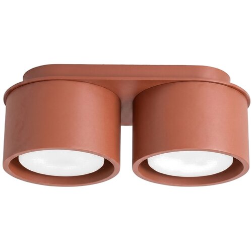Sollux Lighting Stropna svetilka MODO 2 rdeči oker Gx53, (5000285054) Cene