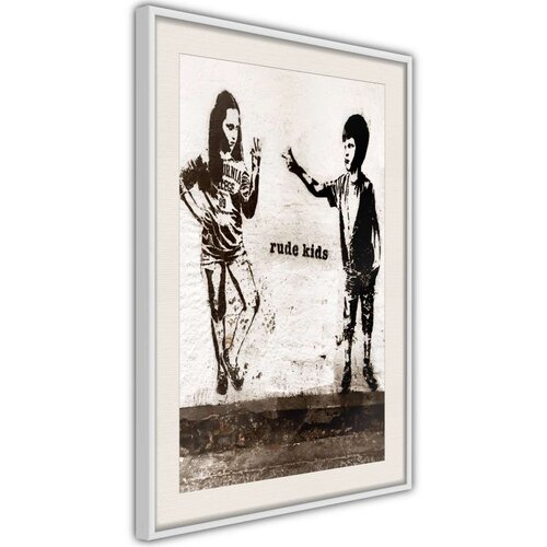  Poster - Banksy: Rude Kids 20x30 Slike