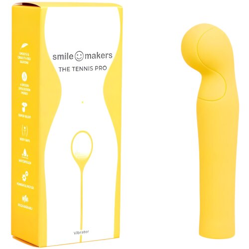 Smile Makers vibrator teniski trener (žuti) Slike