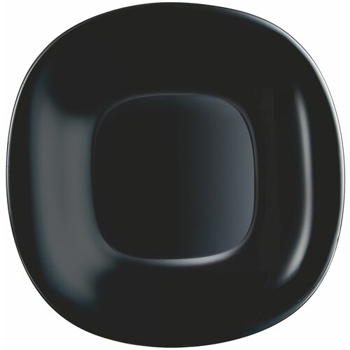 Luminarc carine crni dezertni tanjir 19cm Slike