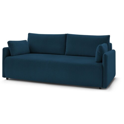 Bobochic Paris Tamno plava sklopiva sofa od samta 211 cm Marcel – Cijene
