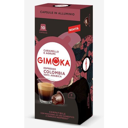GIMOKA kapsule za kafu nespresso in alluminio columbia Slike
