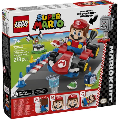 Lego 72043 Mario Kart&amp;trade; &amp;ndash; Interaktivni &amp;reg; Mario&amp;trade; &amp;amp; Standard Kart Slike