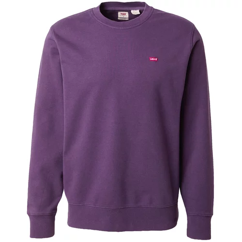 Levi's Sweater majica šljiva / crvena / bijela