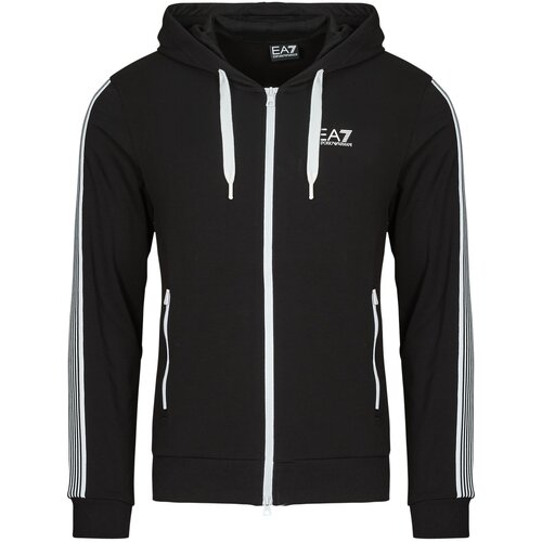 Ea7 Emporio Armani 7 LINES SWEATSHIRT Crna Cijene