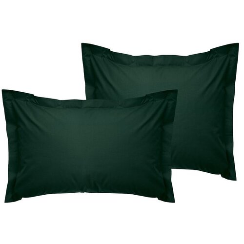  Tonne Verte - 54 Dark Green Oxford Pillowcase Set (2 Pieces) (EU) (IT) Cene