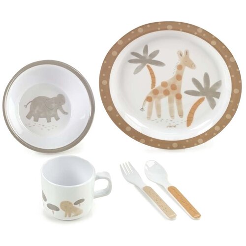 Jane Set za hranjenje od 5 dijelova, Wild Animals Cijene