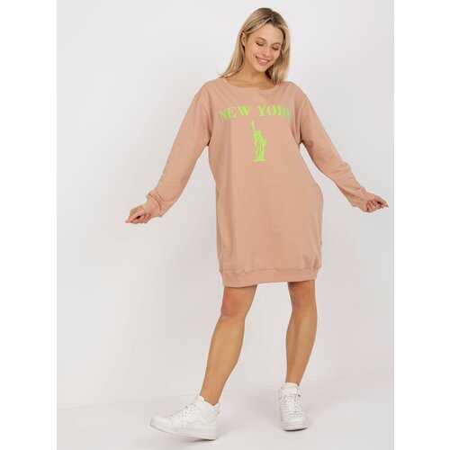 VITON Sweatshirt-VI-BL-3212.15X-beige-green Cene