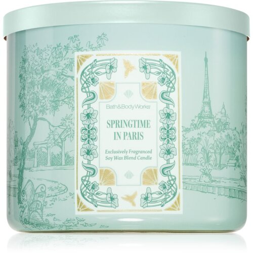 Bath & Body Works Springtime In Paris dišeča sveča 411 g Cene
