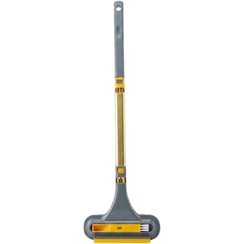 Home &amp;amp; Marker Krtača za či&amp;scaron;čenje z vgrajenim strgalom, mini krtača za detajle, ergonomski ročaj, 63 cm, za dom, kuhinjo, kopalnico in tesne kote | SCRUBZILLA, (5000489513) Slike