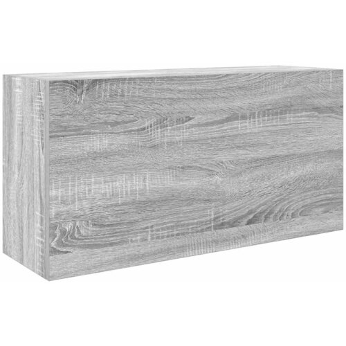 Maison Chic Kopalni&amp;scaron;ka stenska omarica - Kopalni&amp;scaron;ke omarica siva sonoma 80x25x40 cm inž. les iu1332, (22063994) Slike