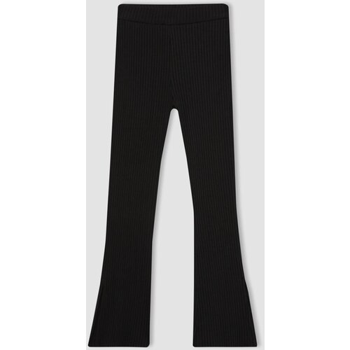 Defacto Girl&amp;#039;s Flare Fit Ribbed Camisole Trousers Slike